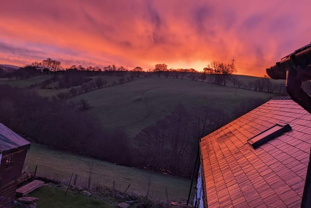 Rhyd Y Geifr, Cosy Barn Conversion In Maerdy Корвен Екстер'єр фото